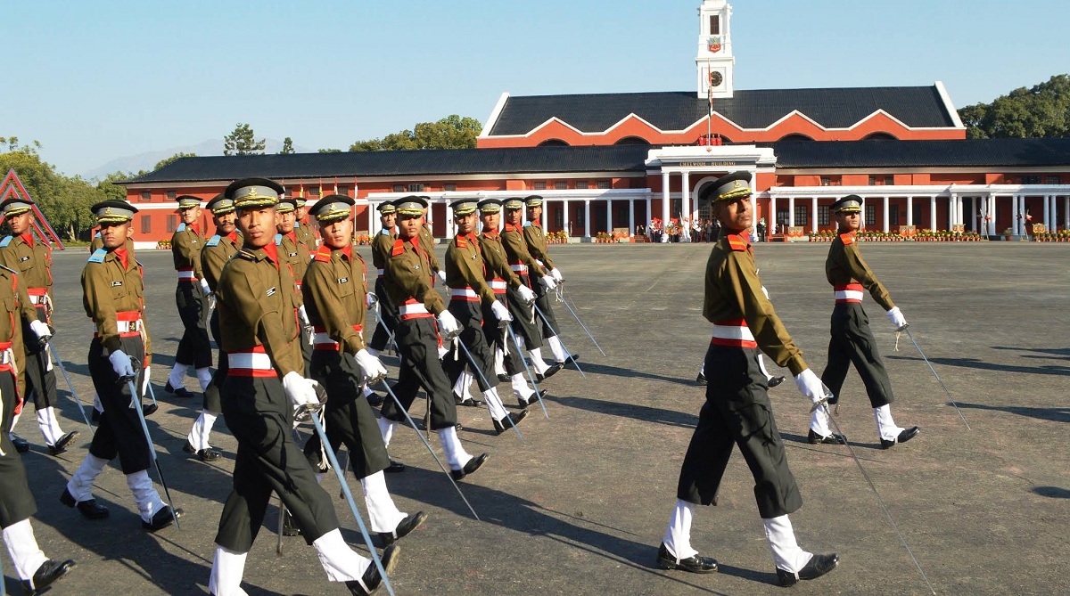 Indian Army in IMA Parade