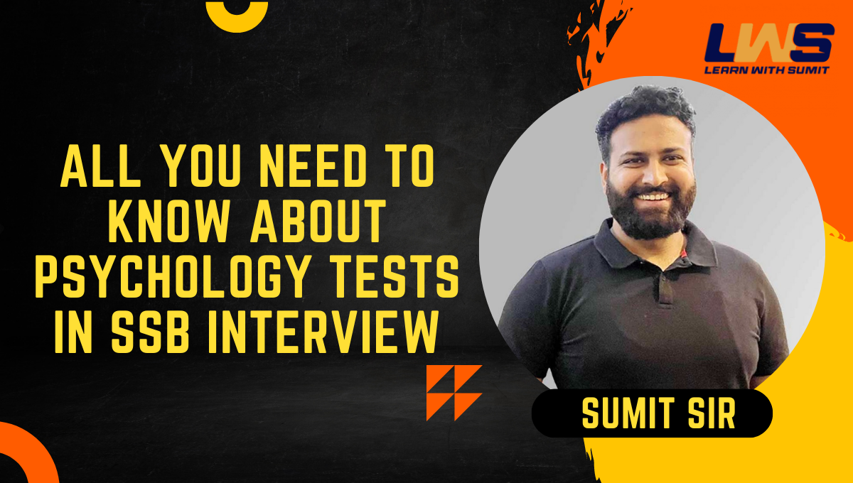 Psychology Tests in SSB Interview
