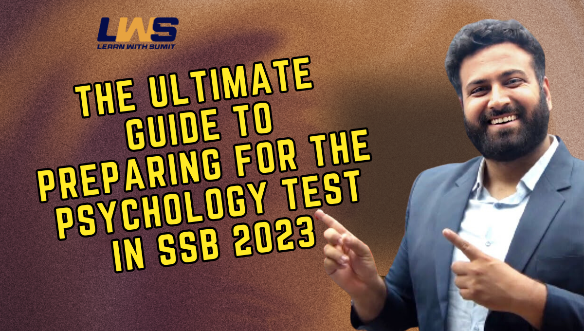 prepare for Psychology Test in SSB 2023
