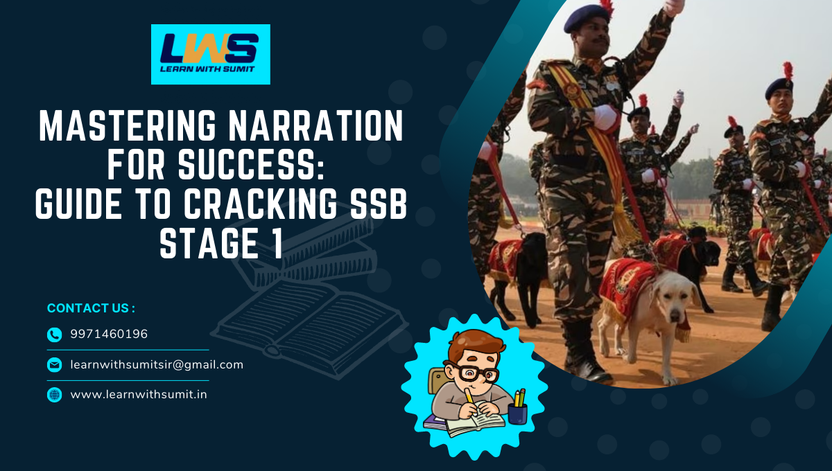 A Story of Success: Narration for SSB Stage 1 Selection