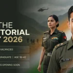 Territorial Army Officer Recruitment 2026