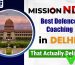 LWS Learn with Sumit banner featuring 'Mission NDA - Best Defence Coaching in Delhi That Actually Deliver