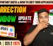 NDA 2 2025 Correction Window official UPSC portal login page on laptop screen with a candidate editing application details