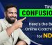 Best Online Coaching for NDA in Delhi – End Confusion with Expert Guidance